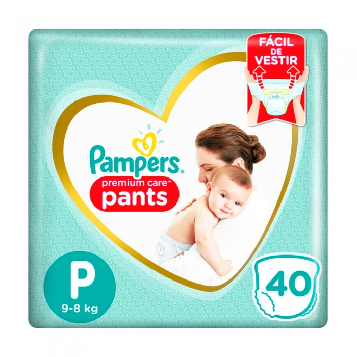 Fralda Pampers Premium Care Tamanho P 40 Unidades